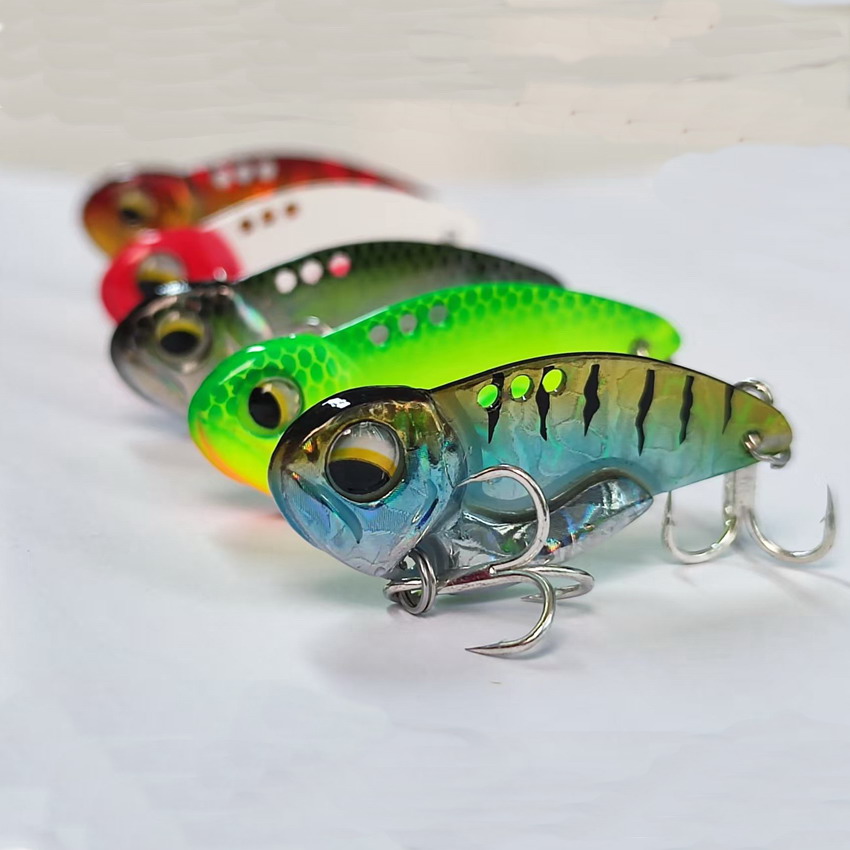 Fishing Lure Blade Bait - 6 шт. металлические рыболовные приманки VIB