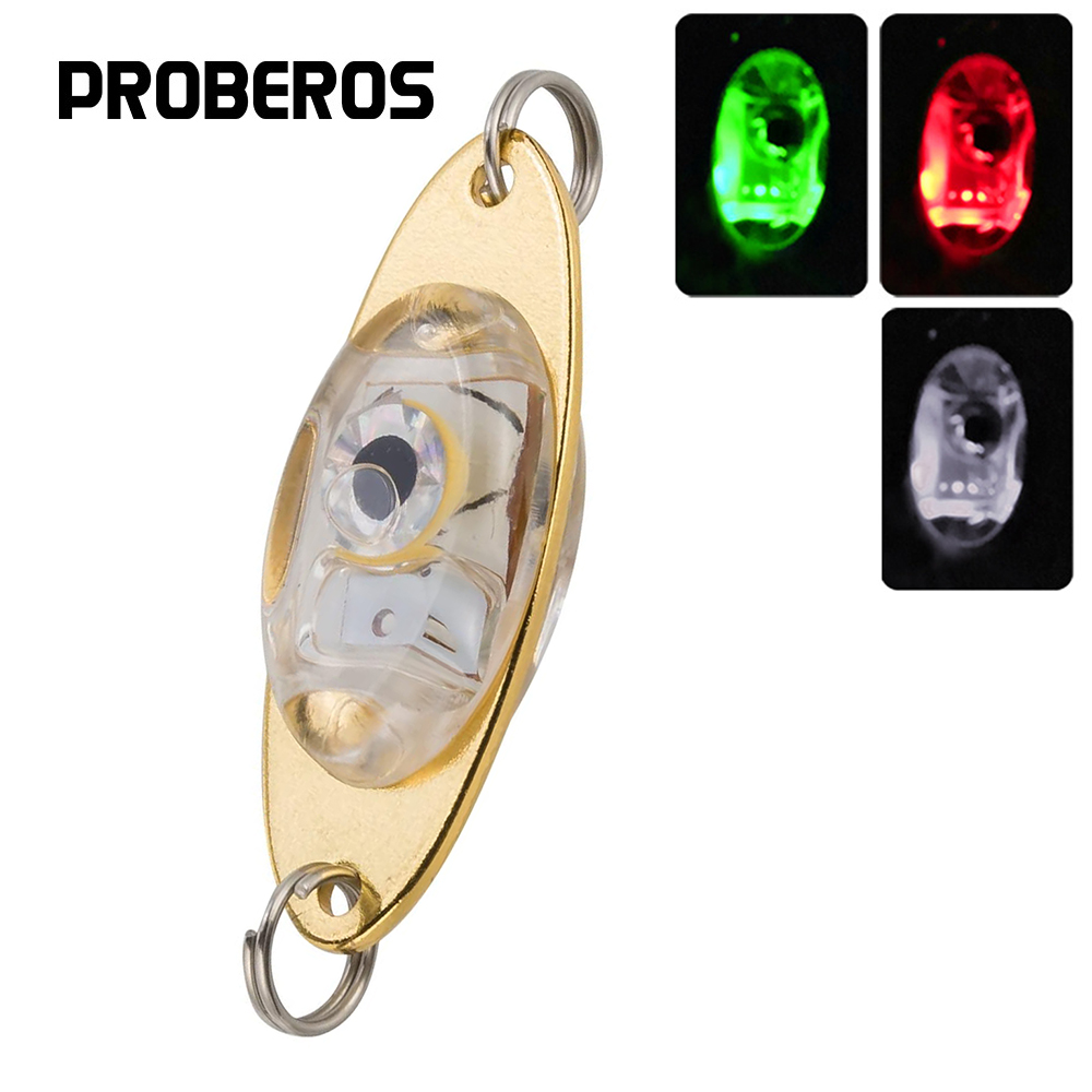 Fishing Lure Spoon - PRO BEROS светодиодный рыболовные приманки с