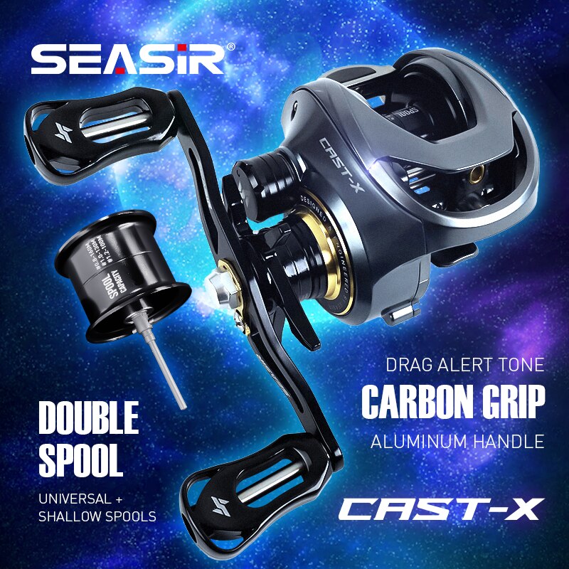 Kastking Reel Zephyr - SEASIR Cast-X Baitcasting Reel 7,3: 1