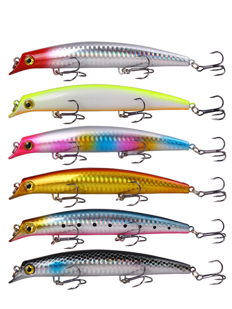 Fishing Lure Crankbait - 6 шт. воблеры, рыболовные приманки, морская