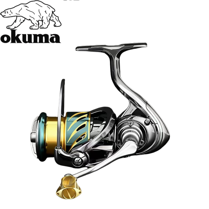 Kastking Reel Zephyr - Универсальная спиннинговая катушка Okuma: цельнометаллическая, для