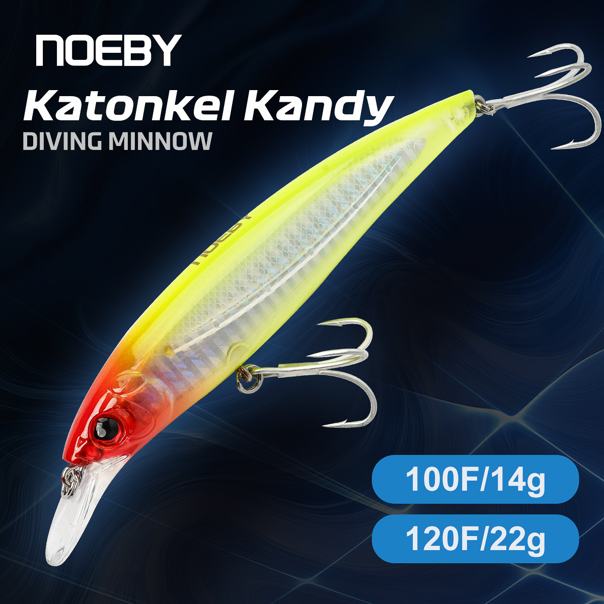 Fishing Lure Jerkbait - Воблер NOEBY Minnow для рыбалки, 100