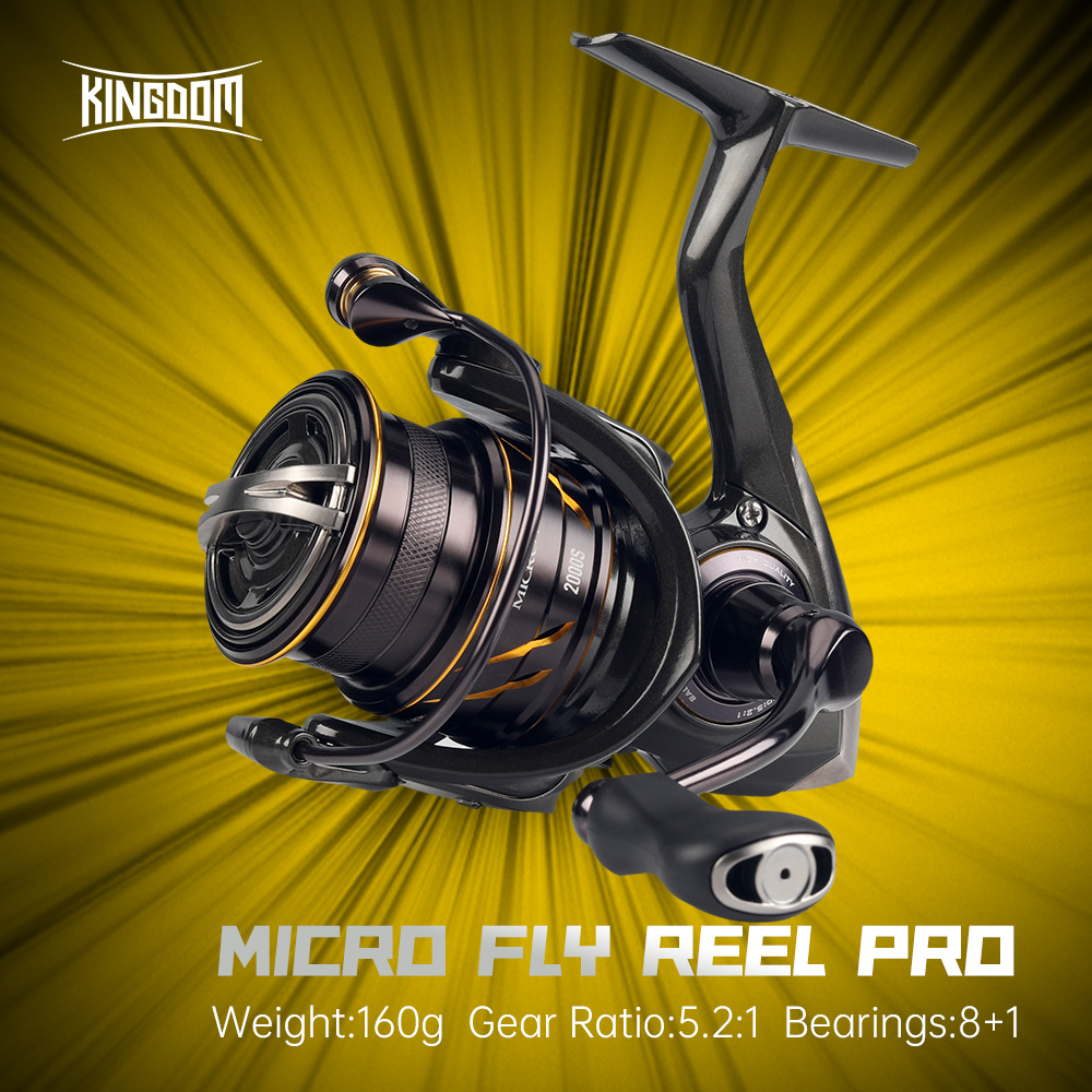 Abu Garcia Reel Max - Рыболовная спиннинговая катушка Kingdom Micro Fly