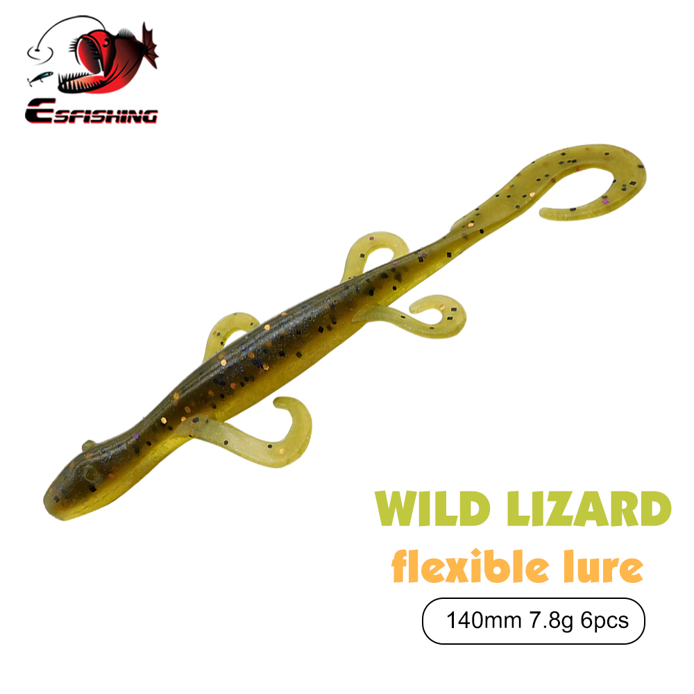 Fishing Lure Spinnerbait - Рыболовные приманки ESFISHING Wild Lizard 140
