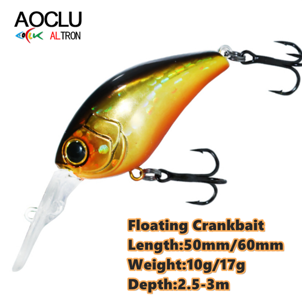 AOCLU Плавающий Гольян 50 мм 1 – обзор и цена Fishing Lure Crankbait