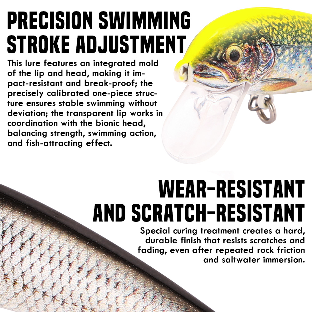 Воблеры B&U Fishing Lures Sink – обзор и цена Fishing Lure Spinnerbait