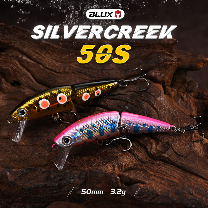 BLUX DR. Minnow Joint 50S Swim – обзор и цена Fishing Lure Spinnerbait