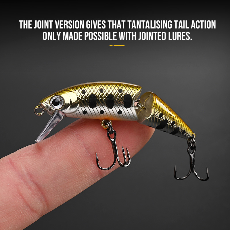 BLUX DR. Minnow Joint 50S Swim – обзор и цена Fishing Lure Spinnerbait