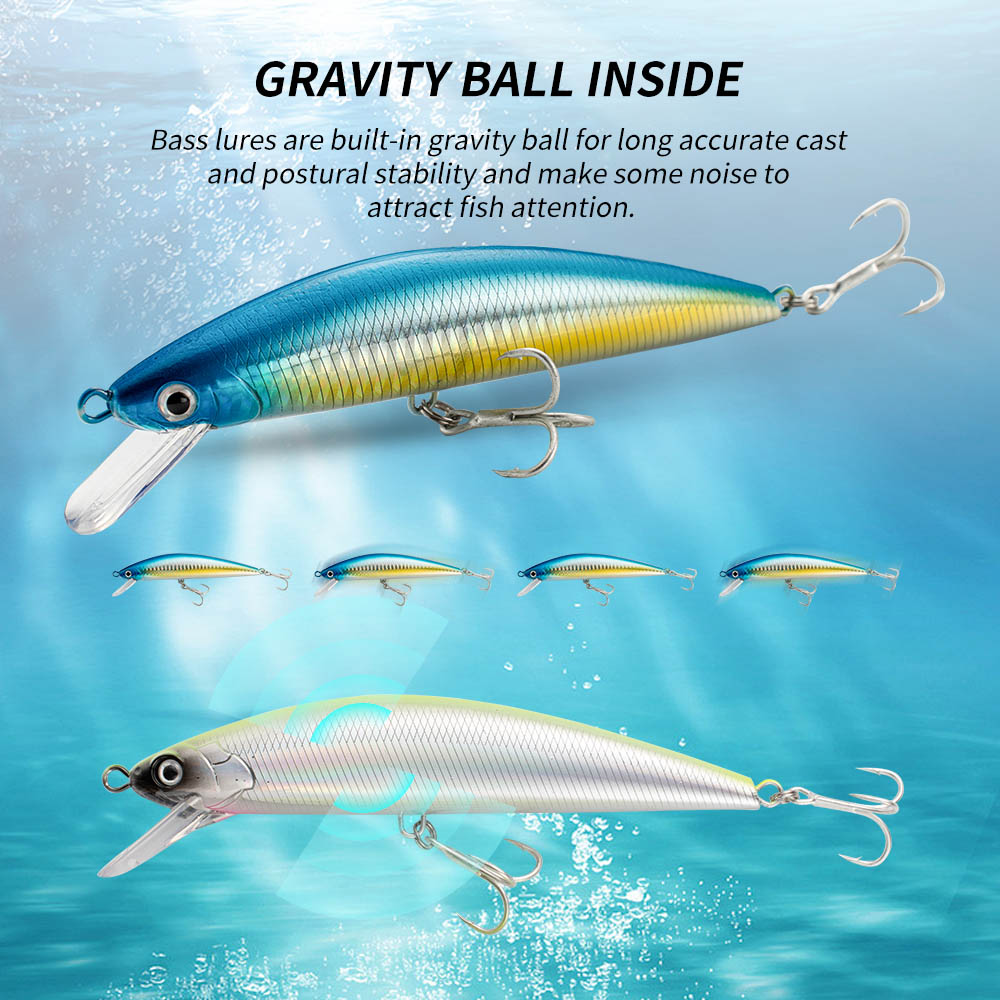 Рыболовная приманка Тонущий го – обзор и цена Fishing Lure Jerkbait