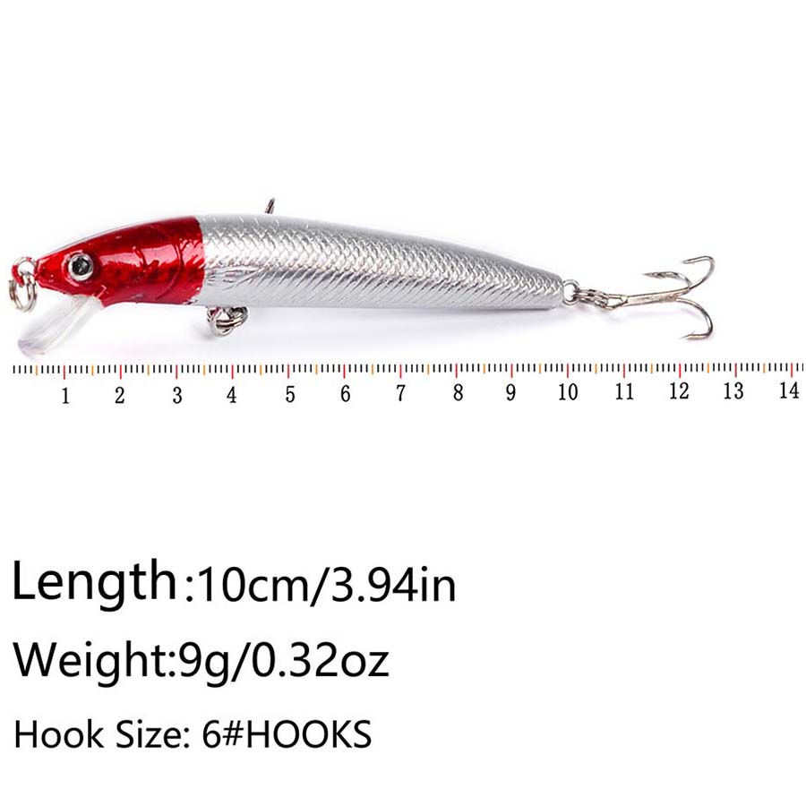 10 шт., джеркбейт, гольян, при – обзор и цена Fishing Lure Jerkbait