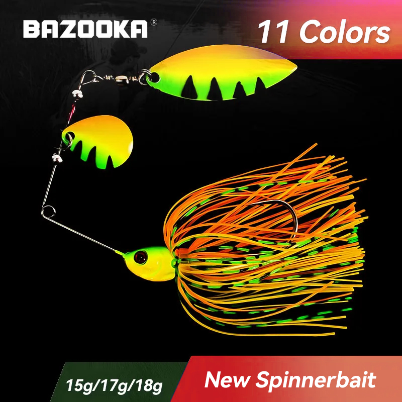 Базука 15 г 18 г Спиннербейт Р – обзор и цена Fishing Lure Spinnerbait