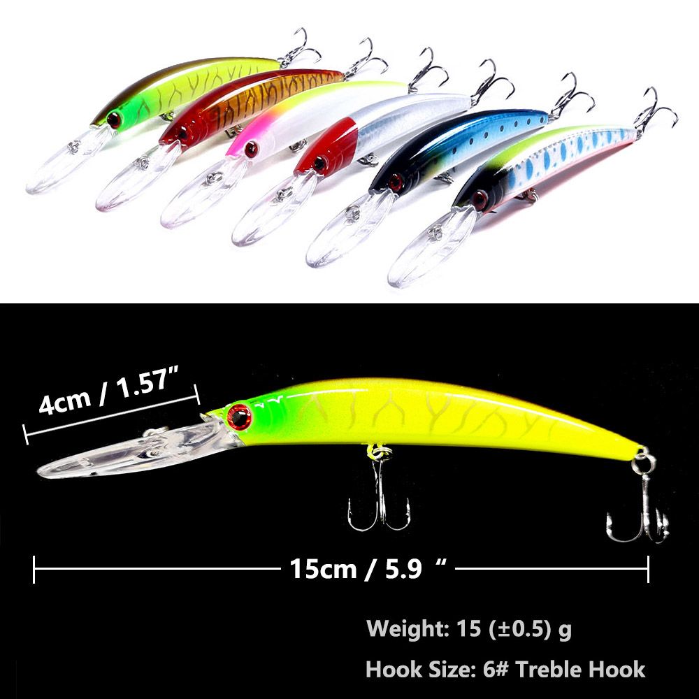 1 шт., 15 см, 15 г, джеркбейт  – обзор и цена Fishing Lure Jerkbait