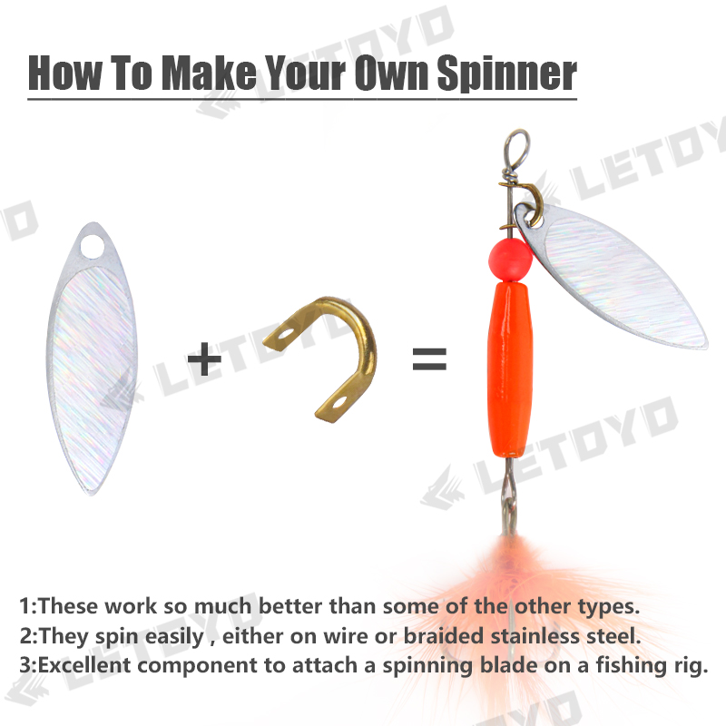 100 шт. Складная U-образная ры – обзор и цена Fishing Lure Spinnerbait