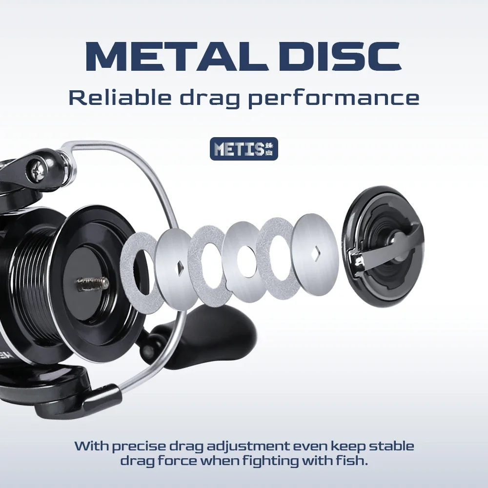 TSURINOYA METIS 1000 2000 3000 – обзор и цена Kastking Reel Zephyr