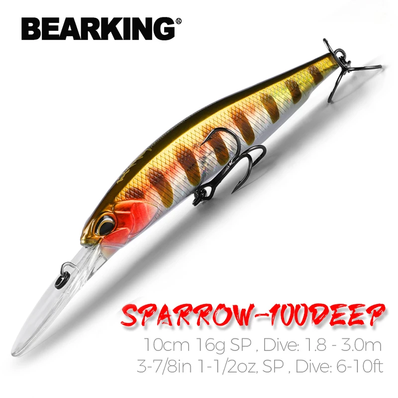 BEARKING 10 см 16 г супер магн – обзор и цена Fishing Lure Jerkbait