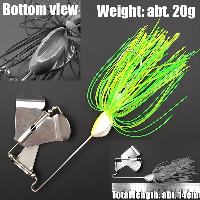 Wusanban Lunker Spinner Baits  – обзор и цена Fishing Lure Blade Bait