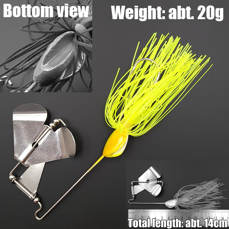 Wusanban Lunker Spinner Baits  – обзор и цена Fishing Lure Blade Bait