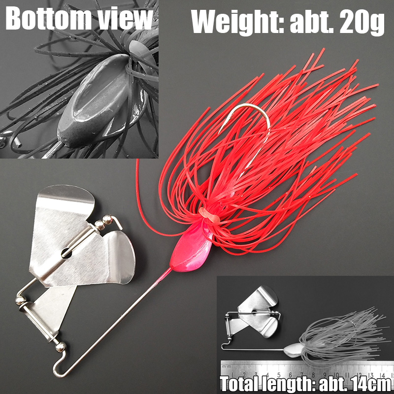 Wusanban Lunker Spinner Baits  – обзор и цена Fishing Lure Blade Bait